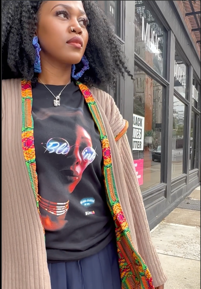 BlaCk OWned outerwear BLINK Tee